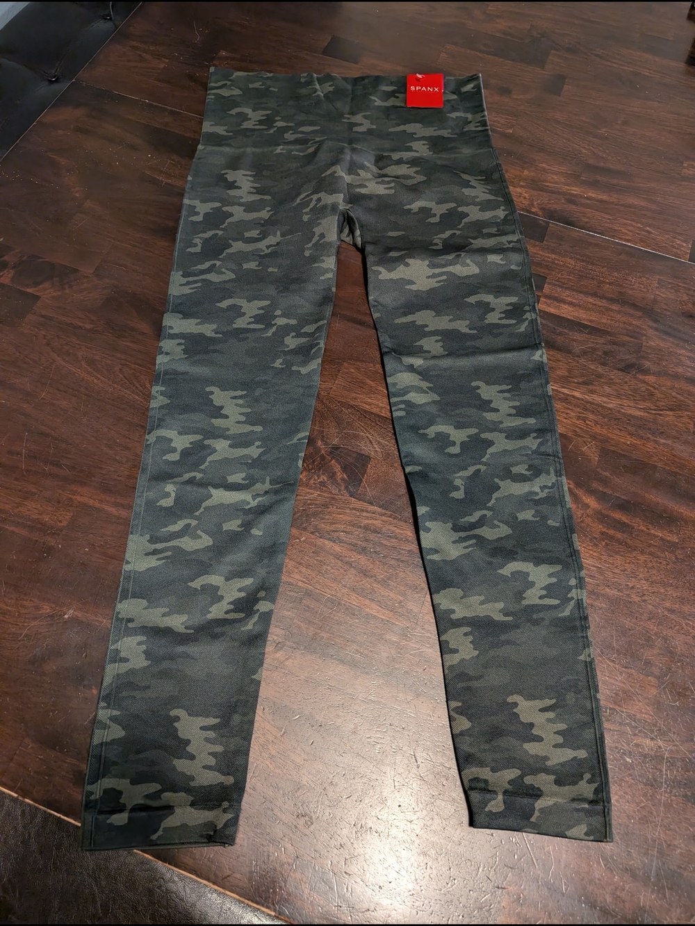 SPANX Seemless Leggings, Green Camo, Women's 2x, NWT